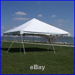 Celina Tent 20 x 20 Presto Over the Counter White Vinyl Party Canopy Tent