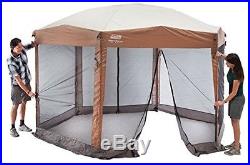 Coleman 12 X 10 Instant Screened Canopy Tent Outdoor Sun Shelter Camping NEW