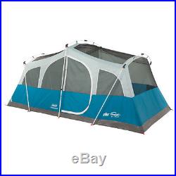 Coleman 2000018060 Echo Lake 8 Person Fast Pitch Cabin Tent with Cabinets