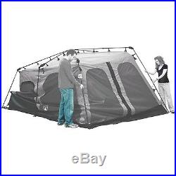 Coleman 2000018295 8-Person Instant Tent Black (14x10 Feet) Brown