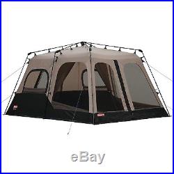 Coleman 2000018295 8-Person Instant Tent Black (14x10 Feet) Brown New
