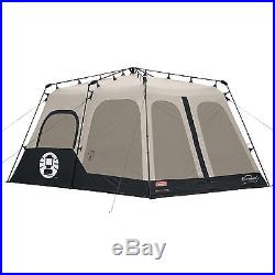 Coleman 2000018295 8-Person Instant Tent Black (14x10 Feet) NEW