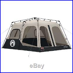 Coleman 2000018295 8-Person Instant Tent Black (14x10 Feet) NEW