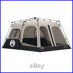 Coleman 2000018295 8-Person Instant Tent, Black (14x10 Feet) NEW! FREE SHIPPING