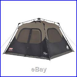 Coleman 4-Person Instant Cabin Tent Outdoor Family Camping Dome Cabin Tents