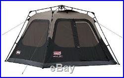 Coleman 4 Person Instant Tent Camping Waterproof Weathertec Camping Outdoor New