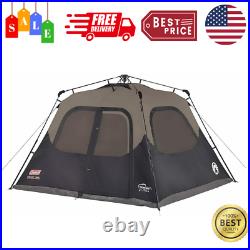 Coleman 6-Person Cabin Tent with Instant Setup, Sets Up in 60 Seconds