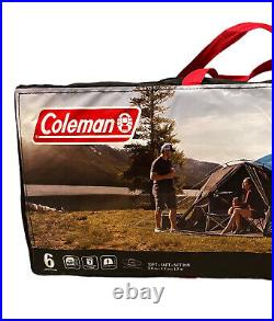 Coleman 6-Person Carlsbad Fast Pitch Set-Up Tent + Screen Room