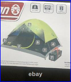 Coleman 6 Person DARKROOM Tent FAST PITCH DOME TENT & BLOCKS 90% OF SUNLIGHT