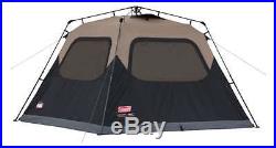 Coleman 6-Person Instant Cabin Easy Resistant Camping Family Tent Top Quality