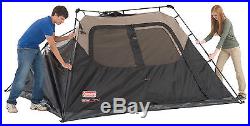 Coleman 6 Person Instant Camping Tent Hiking Outdoor Family Cabin Dome Shelter