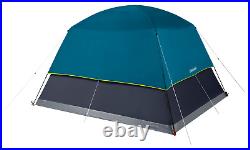 Coleman 6-Person Skydome Camping Tent Dark Room