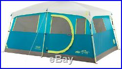 Coleman 8 Person Cabin Tent with Closet Tenaya Lake Fast Pitch Camping Equipment