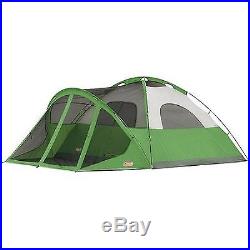 Coleman 8 Person Camping Hiking Dome Tent Shelter Family Cabin Travel Canopy NEW