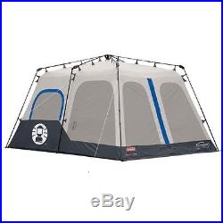 Coleman 8-Person Instant Tent (14'x10'), Blue, New