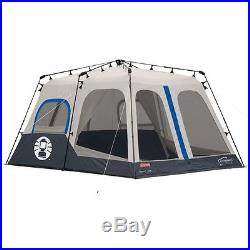 Coleman 8-Person Instant Tent (14'x10'), Blue, New
