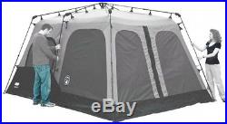 Coleman 8-Person Instant Tent (14'x10') Brown Camping Outdoor Cabin New