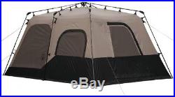 Coleman 8-Person Instant Tent (14'x10') Brown Camping Outdoor Cabin New
