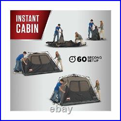 Coleman Cabin Tent Instant Setup 6 Person Outdoor Camping Sleeping Shelter 20000