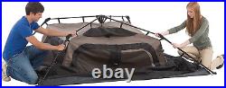 Coleman Cabin Tent with 60-second 4 Person Cabin Tent with Instant Setup