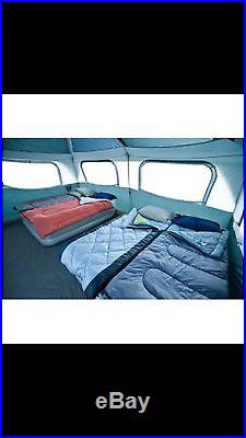 Coleman Camping Tent Prairie Breeze 9 Person WeatherTec Fan & Light 14 x 10' NIB