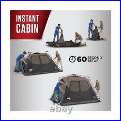 Coleman Camping Tent with Instant Setup, 4/6/8/10 Person Weatherproof Tent wi