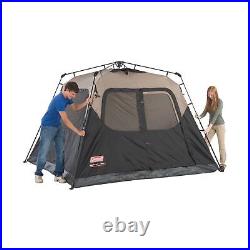 Coleman Camping Tent with Instant Setup, 4/6/8/10 Person Weatherproof Tent wi