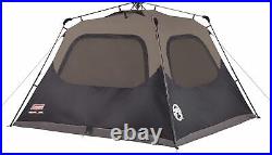 Coleman Camping Tent with Instant Setup 4-person Weatherproof Cabin Tent
