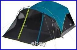 Coleman Carlsbad 6 Person Camping Tent with Screen Room NEW