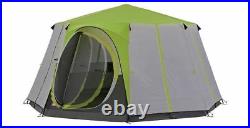 Coleman Cortes Octagon 8 Berth Man Person Tent Glamping Yurt Festival Green