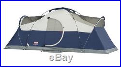 Coleman Elite Montana 8 Person 16x7' Family Camping Tent with WeatherTec & Rainfly