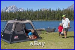 Coleman Instant 4 Person Easy Set Up Tent Cabin Waterproof Family Camping Hiking