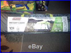 Coleman Instant Cabin 10 Person Tent Brand New
