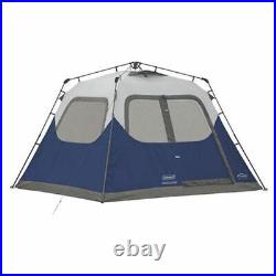 Coleman Instant Cabin Blue 6 Person Instant Tent NIB