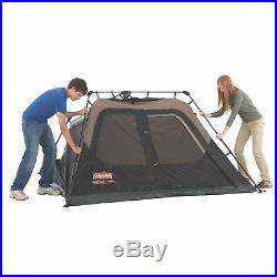Coleman Instant Tent 4 Person 8' x 7' Outdoor Family Camping Dome Cabin Tents