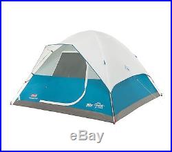Coleman Longs Peak 6 Person Fast Pitch Family Camping Dome Tent 10' x 10