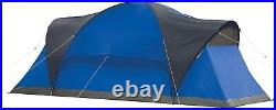 Coleman Montana Camping Tent, 8 Person Family Tent with Included Rainfly, Carr