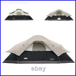 Coleman Red Canyon 8 Person Tent, Black Camping New