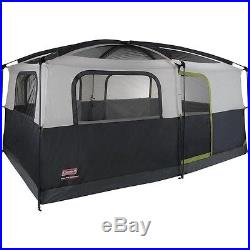 Coleman Signature Prairie Breeze 9-Person Cabin Tent with Lighted Fan System