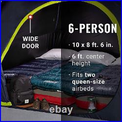 Coleman Skydome 6 Person Tent with Dark Room Technology, Multicolor (Open Box) Coleman Skydome 6 Person Tent with Dark Room Technology, Multicolor (Open Box)