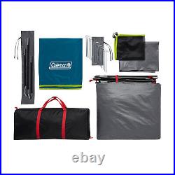 Coleman Skydome 6 Person Tent with Dark Room Technology, Multicolor (Open Box) Coleman Skydome 6 Person Tent with Dark Room Technology, Multicolor (Open Box)