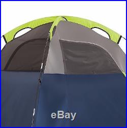 Coleman Sundome 4 Person Outdoor Hiking Camping Tent with Rainfly Awning 9' x 7