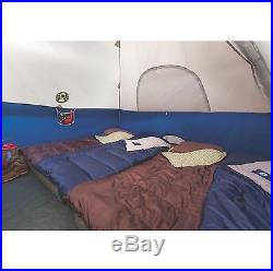 Coleman Sundome 6 Person Outdoor Hiking 10' x 10' Camping Tent with Rainfly Awning