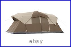 Coleman WeatherMaster 10-Person Camping Tent, Large Weatherproof Family Tent