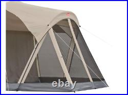 Coleman WeatherMaster 6-Person Tent with Screen Room 2166924 17ft. X 9ft Brown