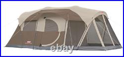 Coleman WeatherMaster 6-Person Tent with Screen Room 2166924 17ft. X 9ft Brown