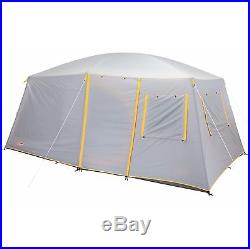 Coleman WeatherMaster II 10-Person 2-Room Family Cabin Camping Tent 16' x 10