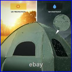 Compact Sleeping Tent Bag Portable Mattress Pop-Up Tent Air 1-Person Camping Bed