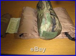 DIAMOND/EUREKA Marine Combat Tent COMPLETE withPoles, Stakes & Repair Kit
