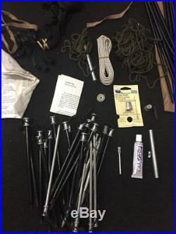 DIAMOND Marine Combat Tent 181-112 withPoles, Stakes & Repair Kit See Listing